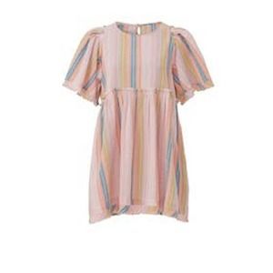 Show Me Your MuMu Brooks Babydoll Mini Dress Paradise Stripe Multicolor Size XL